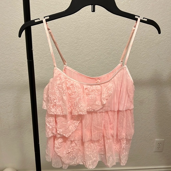 Victoria’s Secret Shabby Chic Ruffle Camisole via 2005 - Picture 1 of 6